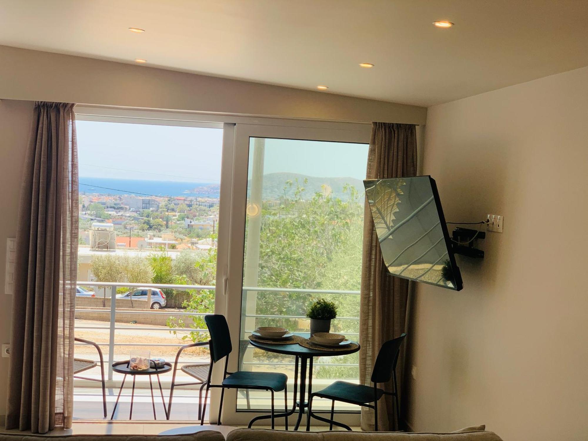 Thelfi Luxury Studio In Attica - Close To Varkiza Beach - Sea View Vári Eksteriør bilde
